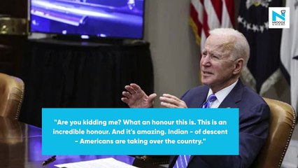"What an honour": Joe Biden to Indian-American at NASA meet