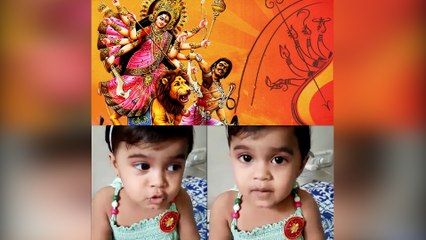 Amazing! Watch: Mahishasura Mardini Stotra Sung By Cute Angel