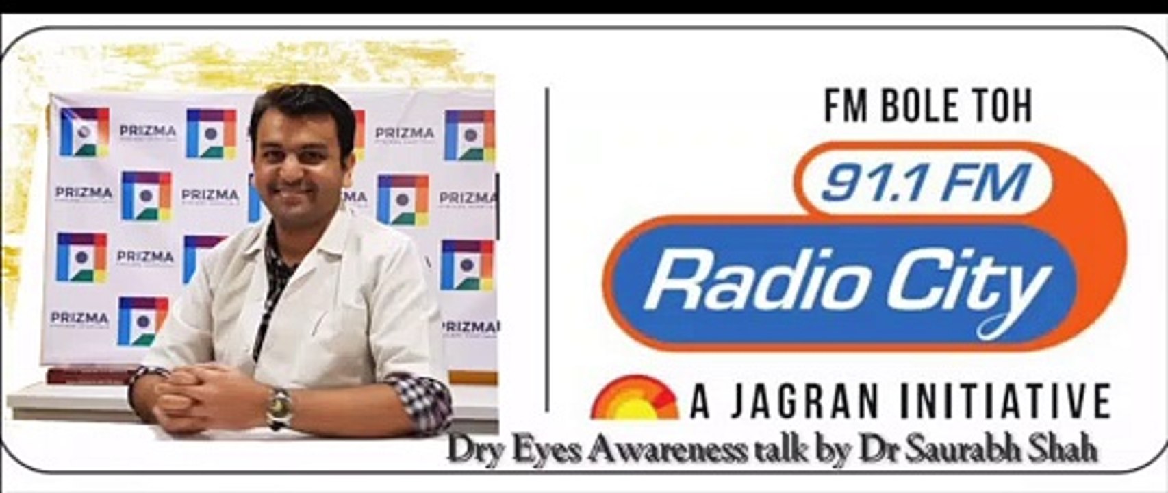 Dry Eyes Awareness talk by Dr Saurabh Shah