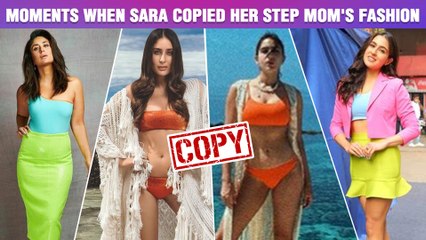 Sara Ali Khan COPIES Kareena Kapoor's B0ld Look | Photos Viral