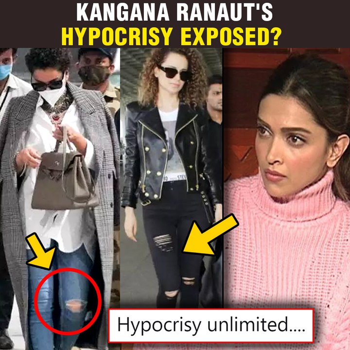 Kangana Ranaut's Ripped Jeans Pictures Go Viral After She Taunted Deepika Padukone For Wearing One