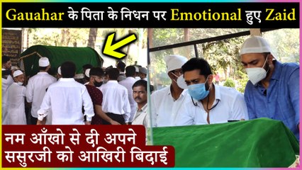 Zaid Darbar Gets EMOTIONAL On His Father In Law's Funeral With Awez Darbar