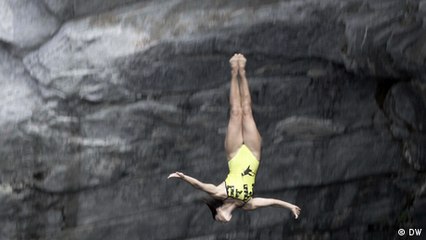 Cliff Diver Anna Bader