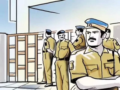 सट्टा लिख रहे युवक को पुलिस ने पकड़ा