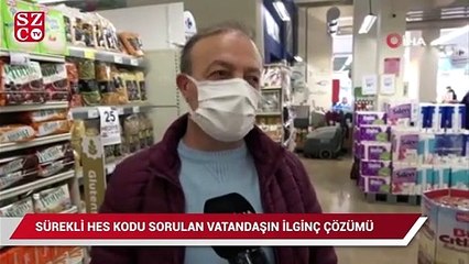 Sürekli HES kodu sorulmasına Karadenizli vatandaştan ilginç çözüm