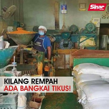 Kilang rempah ada bangkai tikus!
