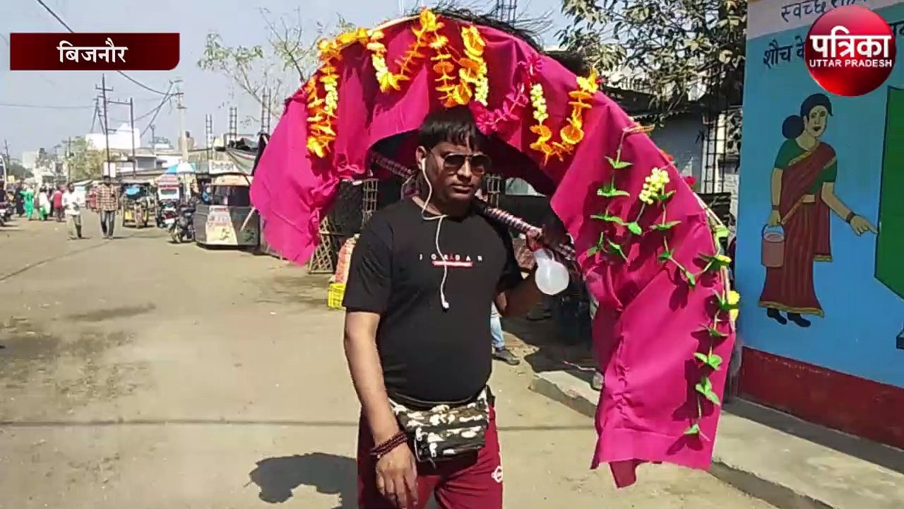 शिवरात्रि को लेकर कावड़िया जल लेने निकले हरिद्वार