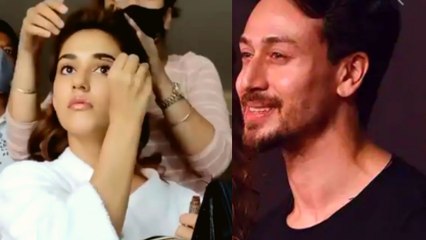 Disha Patani हुई Tiger Shroff के लिए तैयार; देखिए वीडियो ! | FilmiBeat