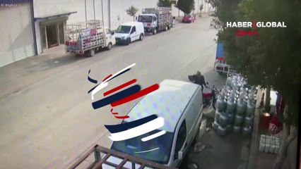 Kapkaççıların ardından depar attı ama yakalayamadı