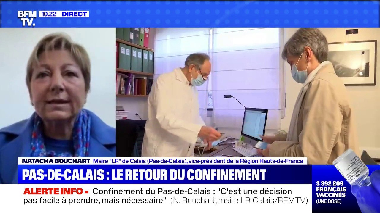 Confinement du Pas-de-Calais: pour la maire de Calais, "c'est une décision qui n'est pas très populaire, mais il fallait la prendre"