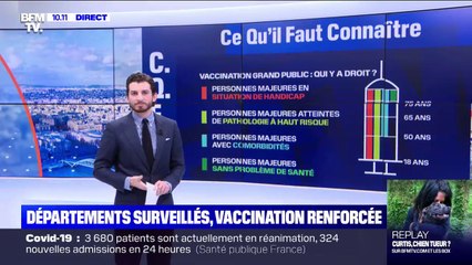 Vaccination accélérée: la priorité donnée aux départements les plus en difficulté sur le plan épidémique