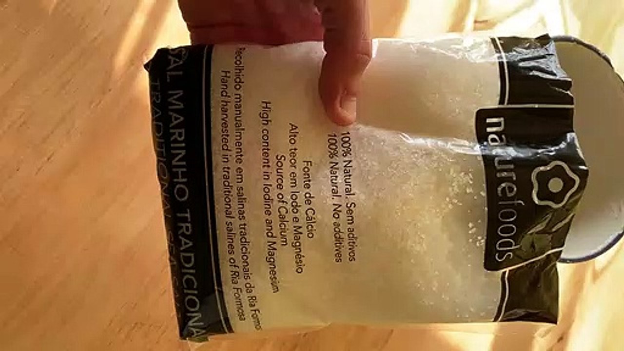 Aprenda a identificar o sal integral, sal seguro para consumo.