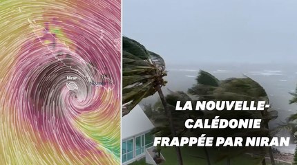 La Nouvelle-Calédonie balayée par le cyclone Niran