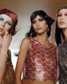 Maquillaje del desfile otoño-invierno 2021 Versace con Bella Hadid