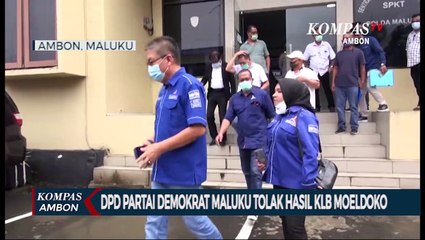 Demokrat Maluku Tolak Hasil KLB Moeldoko