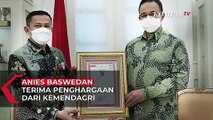 Anies Baswedan Terima Penghargaan dari Kemendagri, Karya Bhakti Peduli Satpol PP