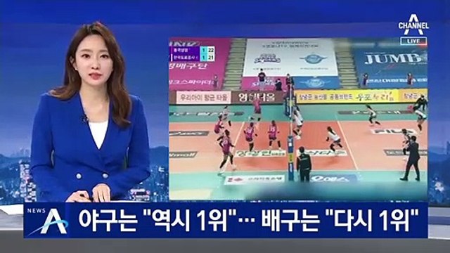 NC vs 두산, 다시보는 한국시리즈…흥국생명 1위 재탈환