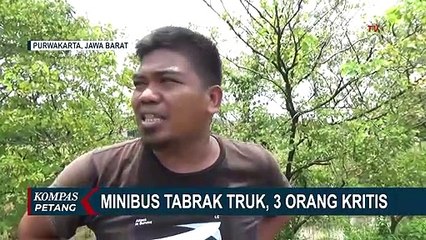 Télécharger la video: Tabrak Truk di Tol Purbaleunyi, 3 Penumpang Minibus Kritis!