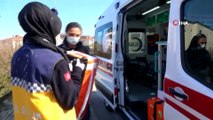Kadın Ambulans Şoförleri Direksiyon Başında Yollara Meydan Okuyor