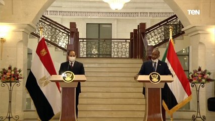 البرهان: نكرر الشكر للرئيس السيسي على مواقفه الداعمة للشعب السوداني
