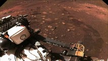 Первые метры Perseverance по поверхности Марса