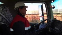 Yörük Kadını Sevda Yaruk, 6 Yıldır 12 Tonluk Beton Mikserinde Direksiyon Sallıyor