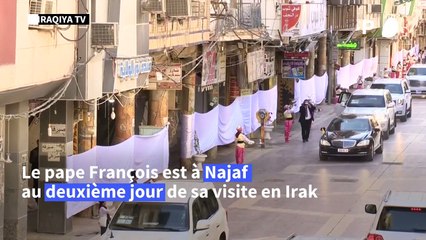 Le pape François rend visite au grand ayatollah Ali Sistani