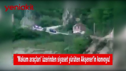 Akşener'in uzun araç konvoyu! Kime el sallıyor?