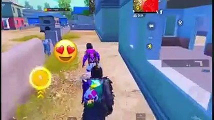 Girlfriend on Fire in Pubg Mobile funny