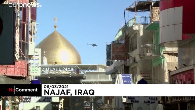 فيديو: البابا فرنسيس يزور المرجع الشيعي علي السيستاني في النجف ويحج إلى أور في العراق