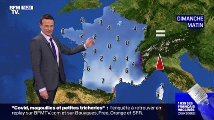 La météo pour ce dimanche 7 mars 2021