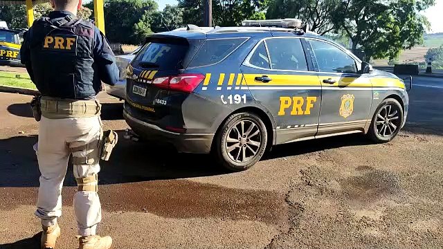 PRF apreende 43 quilos de maconha na rodovia BR-277