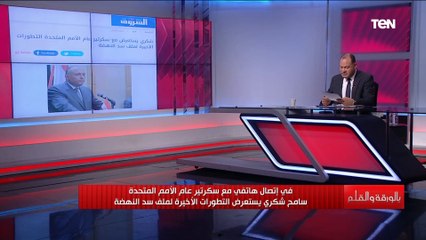 Download Video: ما المقترح الذي قدمه الوزير سامح شكري لحل أزمة سد النهضة مع الأمين العام للأمم المتحدة؟الديهي يوضح