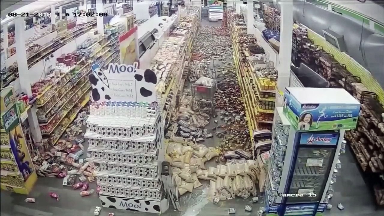 10 terremotos mais fortes pego na câmera!