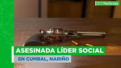 Indignación por asesinato de líder social en Nariño