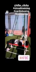 Séance cardio-training en extérieur