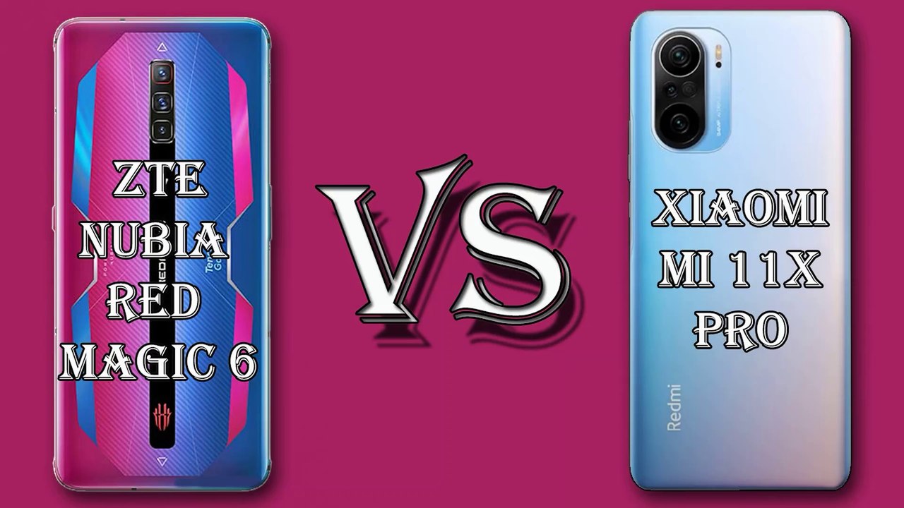 ZTE NUBIA RED MAGIC 6 VS XIAOMI MI 11X PRO