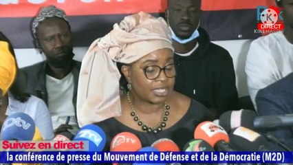  Urgent - Affaire Ousmane Sonko : le Mouvement de Défense et de la Démocratie (M2D) décrète 3 joiurs de marche pacifique à partir de lundi