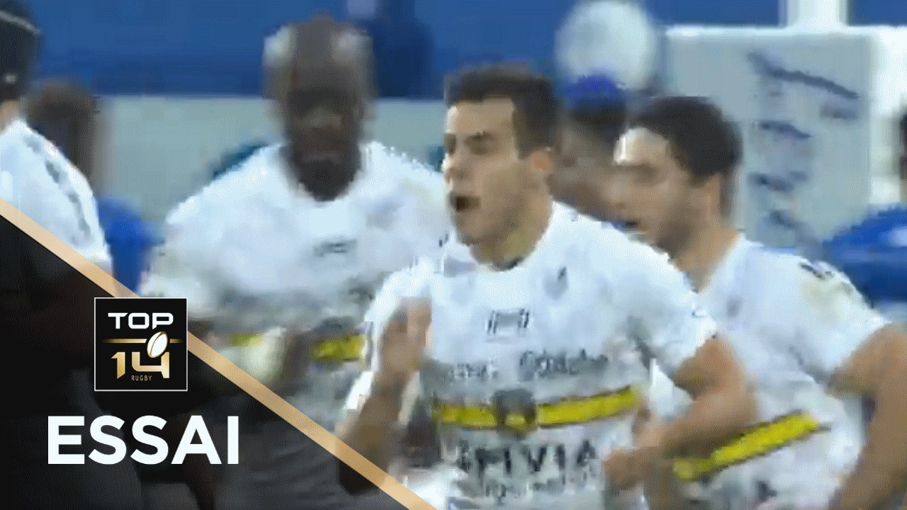 TOP 14 - Essai de Thomas BERJON (SR) - Castres - La Rochelle - J18 - Saison 2020/2021