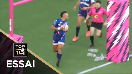 TOP 14 - Essai de Telusa VEAINU (SFP) - Paris - Agen - J18 - Saison 2020/2021