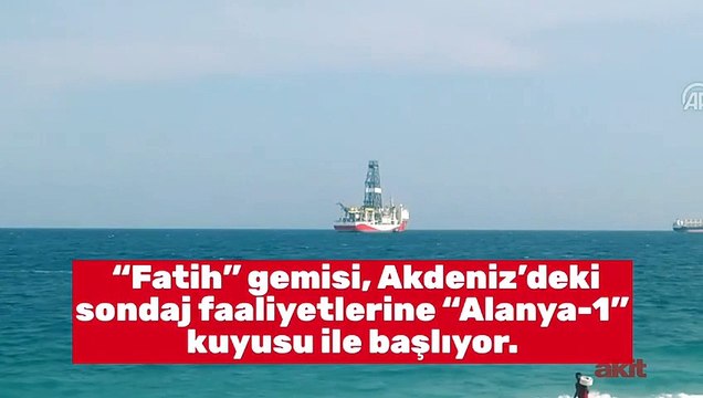 Milli sondaj gemisi Fatih yola çıkıyor
