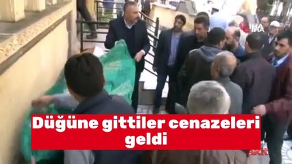 Düğüne gittiler, cenazeleri geldi