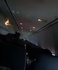 Endonezya'daki uçak kazasının görüntüleri çıktı