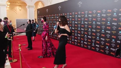 La alfombra roja de los Premios Goya 2021 se llena de estrellas