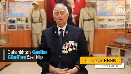 Bakanlıktan Gaziler Günü'ne özel klip