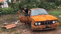 50 years old BMW car restoration - very old rusty | Restore and rebuilding 1970s BMW cars #2