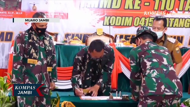 TMMD 110 Kodim 0415/Batanghari Resmi Dibuka