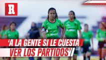 Atzimba Casas señalo la discrepancia entre los sueldos para la liga varonil y femenil