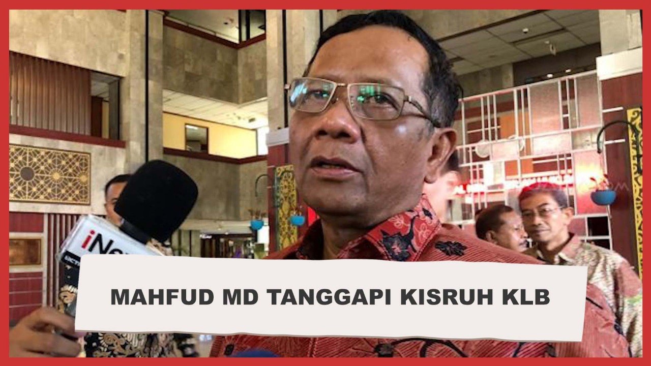 Respons Mahfud MD soal Kisruh KLB Demokrat