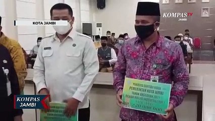 Hibah Pemkot Jambi Sebesar Rp. 2,3 M Diserahkan